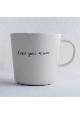 Mug en porcelaine Love you mum
