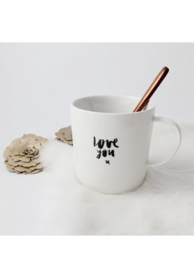 Mug en porcelaine love you