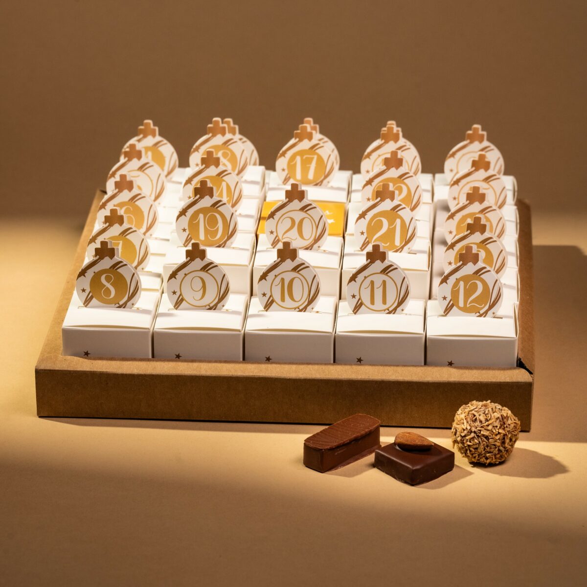 Calendrier de l'avent Boules